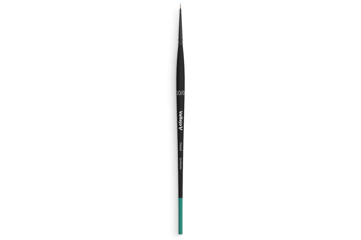 Brush round synthetic hair No. 10/0